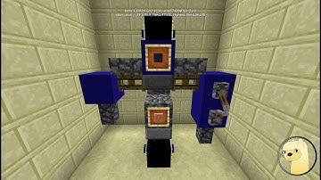 Minecraft - How To Build Transformers 2 Chromia Robot Mode! (Updated)