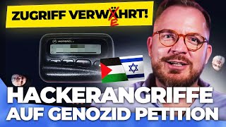 Hackerangriffe auf Genozid Petition