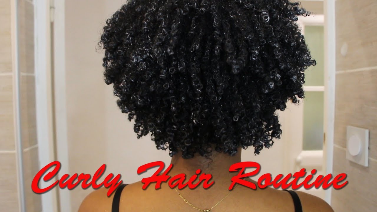 Comment boucler cheveux crépus | Ma routine capillaire - YouTube