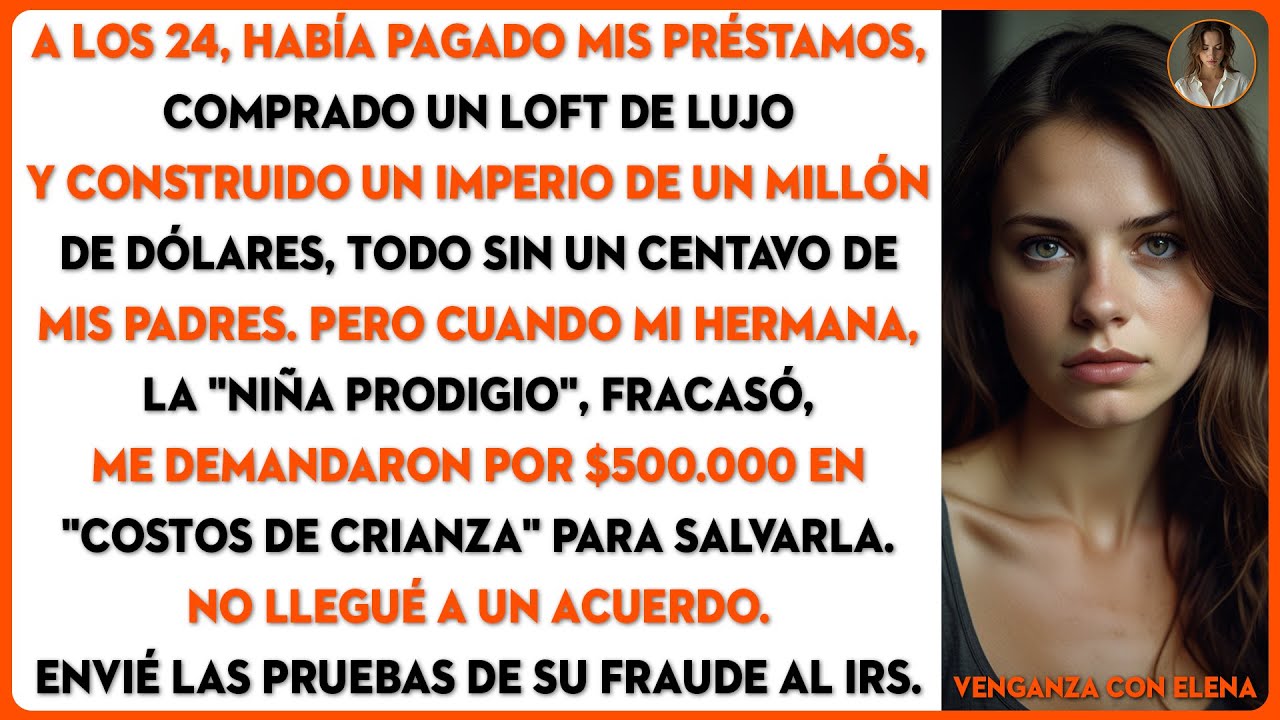 A los 24, tenía un imperio de un millón de dólares y un ático sin la ayuda de mis padres, pero...