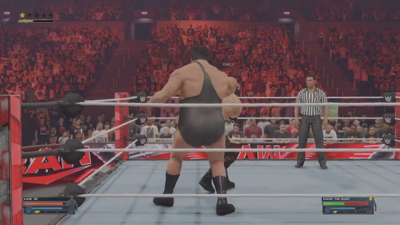 WWE-Kane vs Andre The Giant 