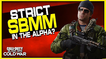 Skill Based Matchmaking in the Cold War Alpha? (My Experience so Far)