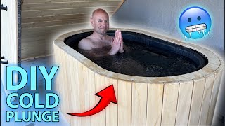 $400 DIY Cold Plunge – Build Your Own Ice Bath at Home!