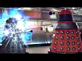 Paradigm Daleks Destroy Ironside Daleks | Victory of the Daleks | Doctor Who