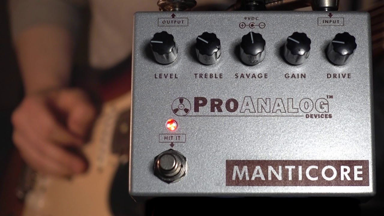 ギター ProAnalog Devices Manticore ProAnalog Devices Manticore V2 (Chris Buck) - YouTube