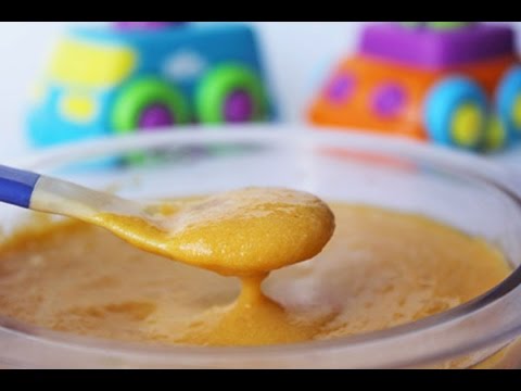 Recetas de purés nutritivos para bebés