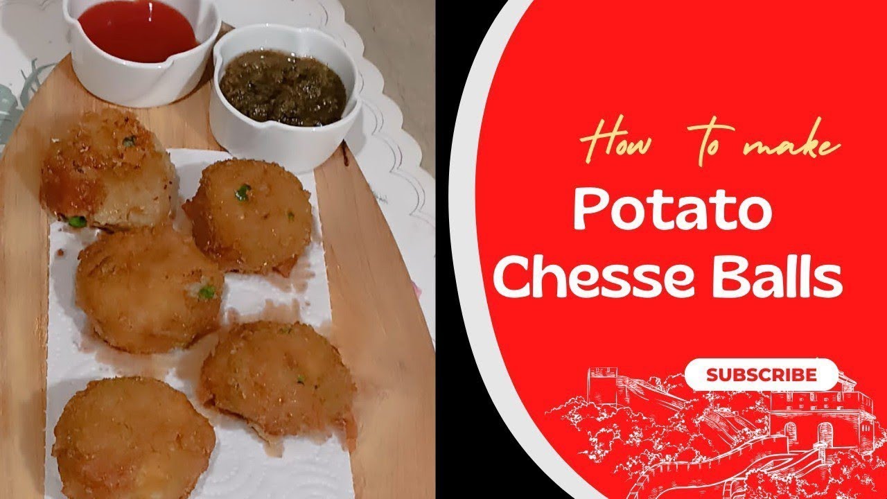 Potato Cheese Balls ( How to make potato balls in a short time) YouTube