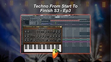 Techno From Start To Finish S3 - Ep3 | FL Studio Tutorial