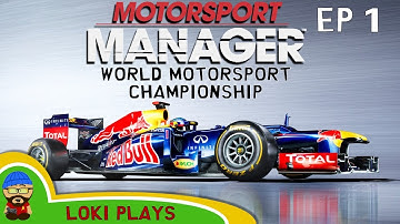 🚗🏁 Motorsport Manager PC - Lets Play EP1 - Loki Doki Don
