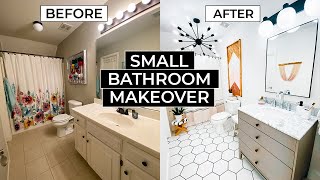 Extreme Small Bathroom Makeover  Liz Fenwick DIY