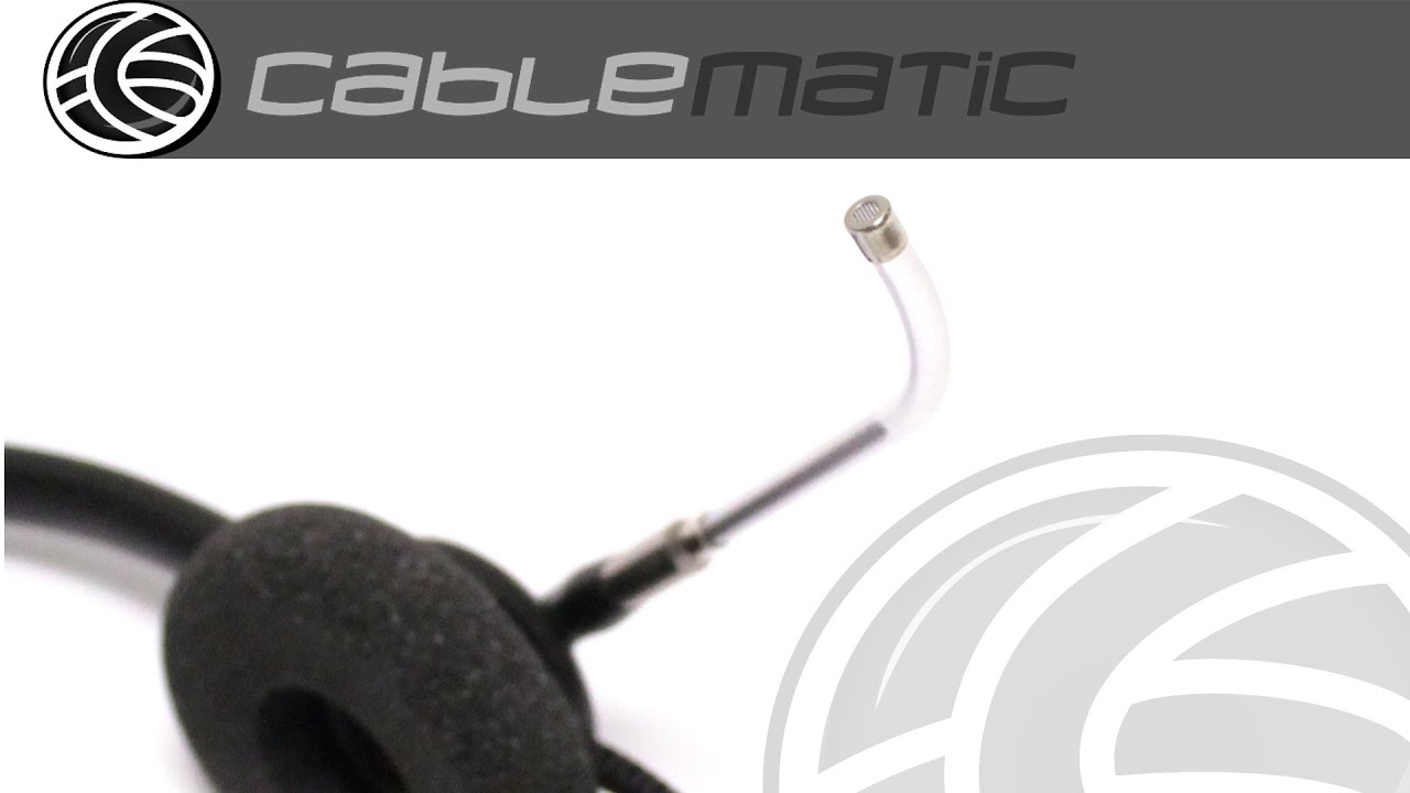 Remplacement de mousse micro-casque-microphone - Cablematic