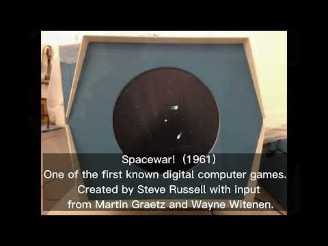 Spacewar! - the first computer game (1961)!