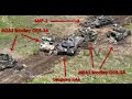 Появились эпичные кадры уничтоженных Leopard 2A6 и M2a2 bradley ods sa! Все в хлам! Впечатляет!!!