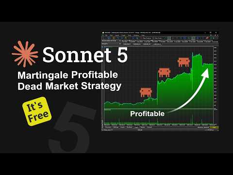 🟧FREE! | How Claude Sonnet 5 Made Martingale Profitable (Dead Market Strategy 💸💸💸)
