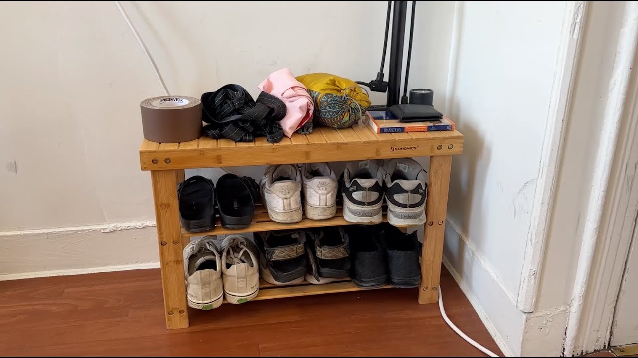 REVIEW: SONGMICS Shoe Rack Bench (Long Time User)