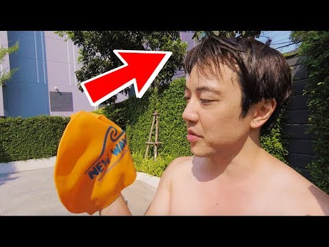 How to Put on a Swim Cap + Goggles THE EASY WAY🧢