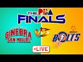 Game 1 Finals: Barangay Ginebra San Miguel vs Meralco PBA  Live Scoreboard Play by Play / Interga