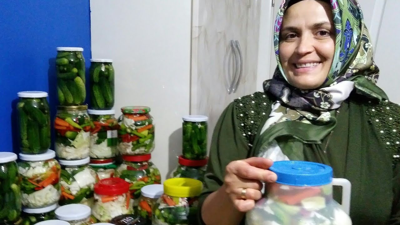 Karışık Turşu Hazırlanması Karışık Turşu Hazırlanması