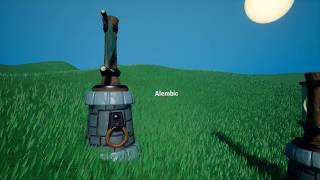 Looping Cloth Simulation: Alembic, Rigged, Vertex Animation