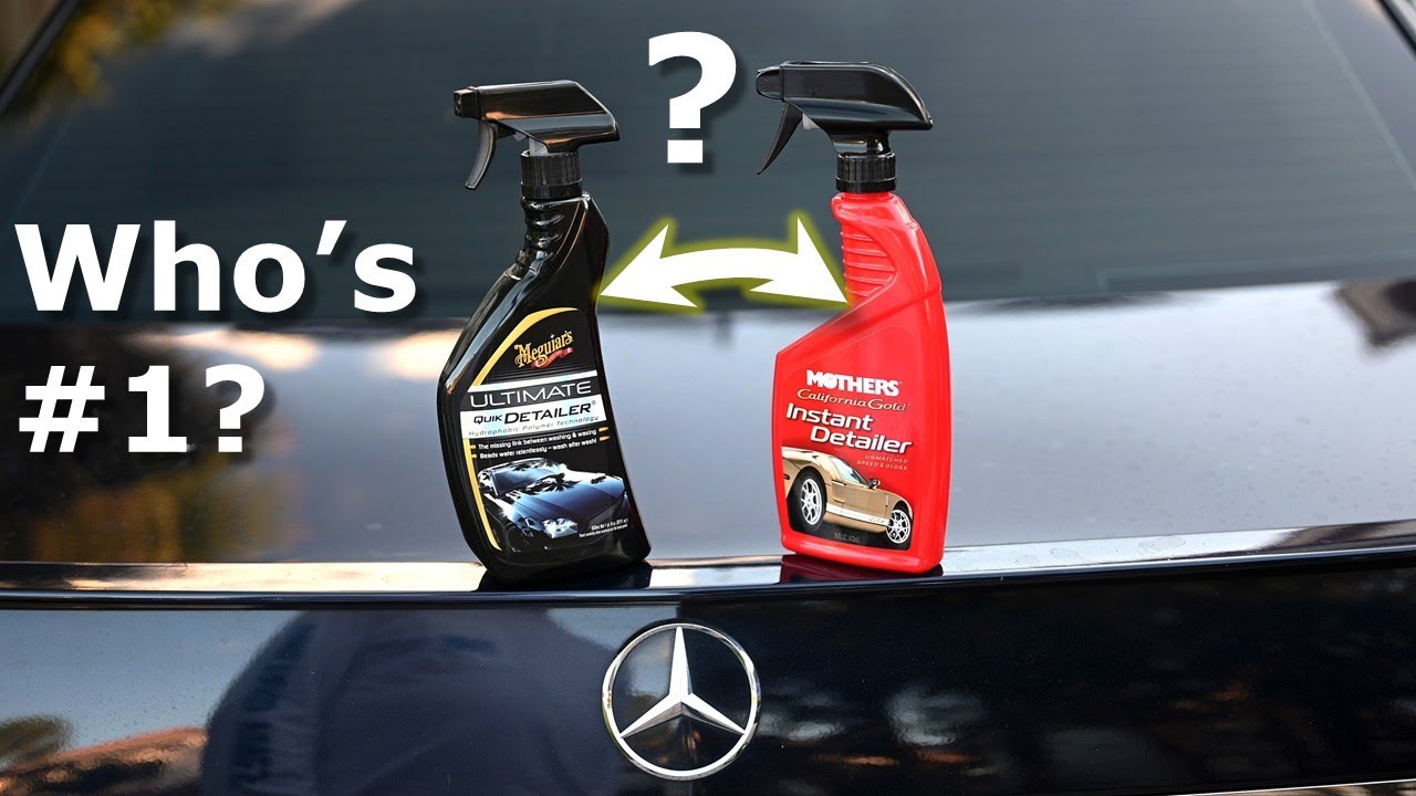 Meguiars Ultimate Spray Detailer or Mothers: Which is Best? 