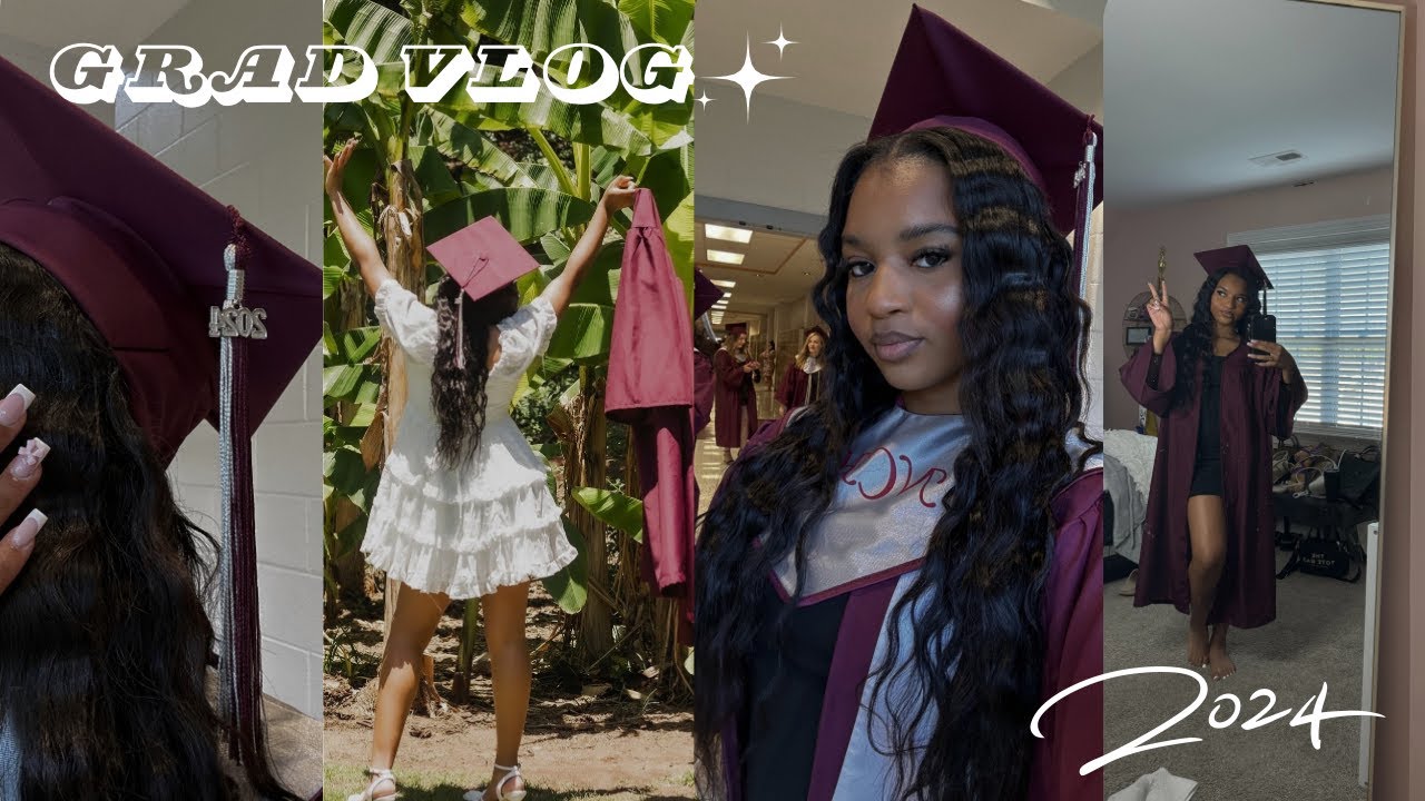 end of an era ! I GRADUATED! Graduation Vlog☆ | Class of 2024 | Senior ...