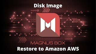 Disk Image - Restore to Amazon AWS