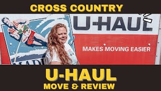 We Towed a U-Haul Trailer Across The Country and It Was EXTREME - 6X12 Trailer vs MINIVAN!