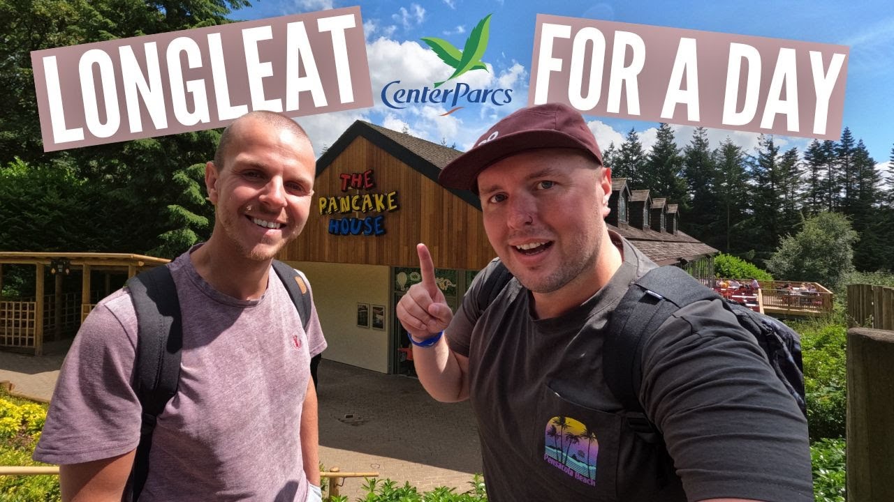 CENTER PARCS UK vlog Longleat day trip visiting the newly