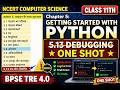 Complete Chapter 5 Getting started with python | NCERT Class 11 Computer Science | Hindi