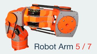 Another 7-axis (7DoF) Brushless Robot Arm (axis 4 and 5, part 6)