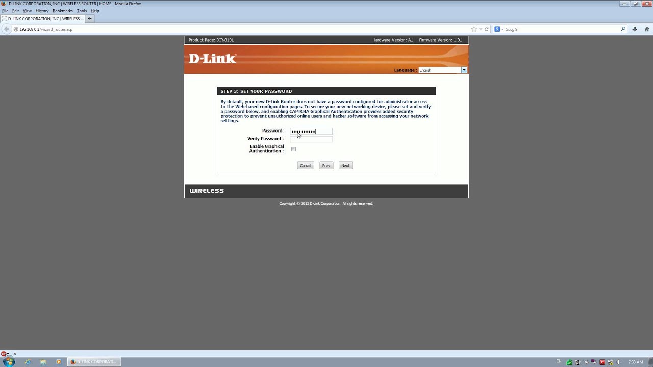 D-link Easy Setup Wizard D-link Easy Setup Wizard