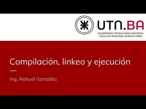 Compilación, linkeo y ejecución