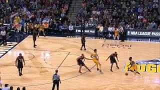 Weakside Backdoor Cut On Middle Pen (NBA X's & O's)