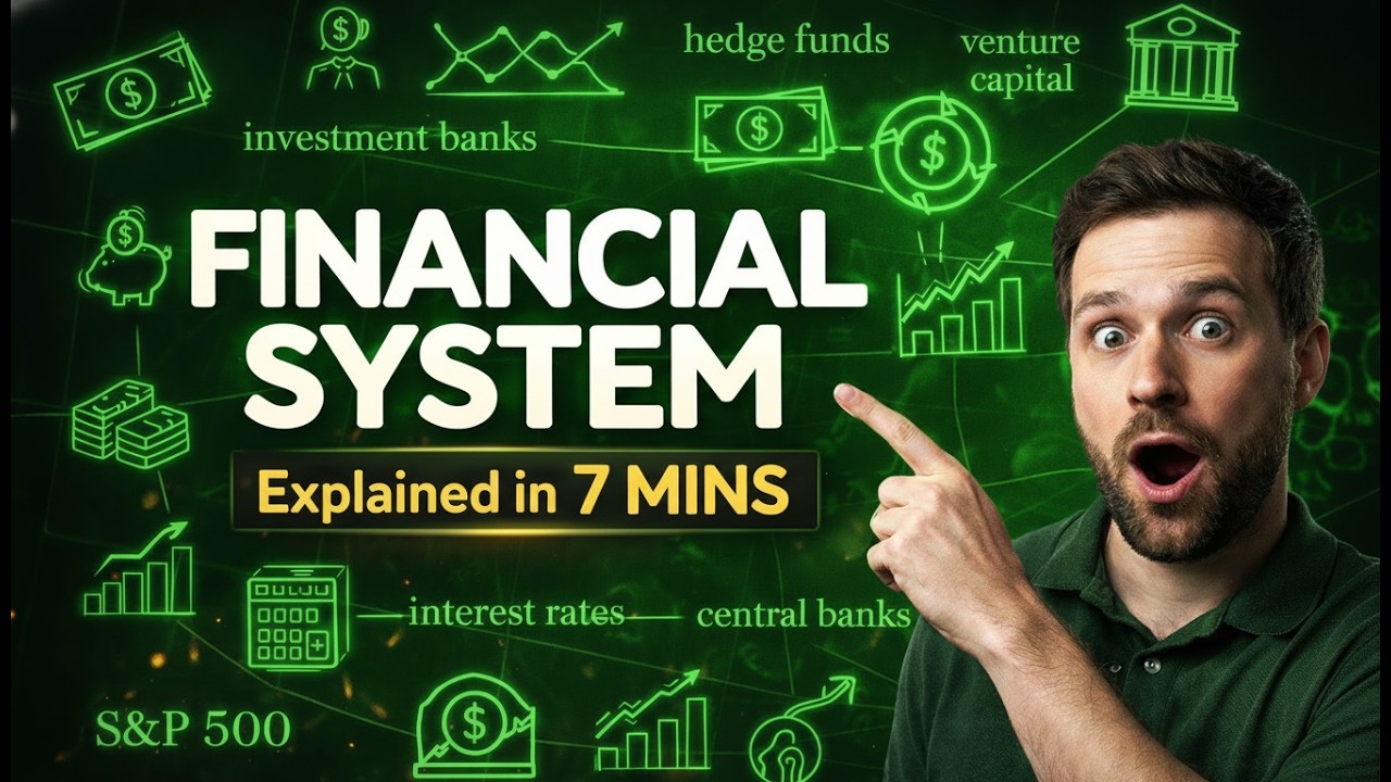 FINANCIAL SYSTEM explained in 7 mins - YouTube