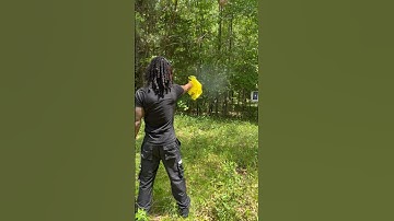 Can you use a plastic bag as a shell catcher? #gunrange #youtubeshorts #explore  #srtdavidd #shorts