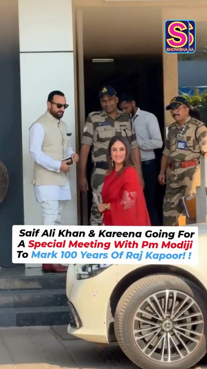 Kareena Kapoor Khan And Saif Ali Khan Leave For Delhi To Meet And Invite PM Modi | N18S