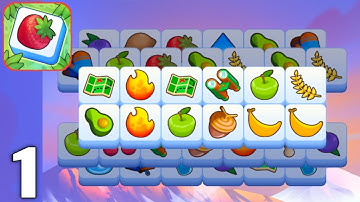 Triple Tile : Match Puzzle Game - Gameplay Walkthrough Part 1 All Levels 1-10 (Android & iOS)