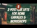 Five 2 Post Car Lifts for Home Garage Five 2 Post Car Lifts for Home Garage