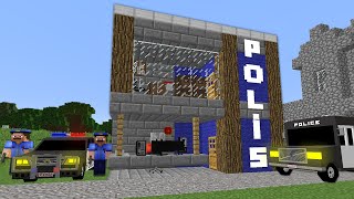 1000$ POLİS BİNASI - Minecraft