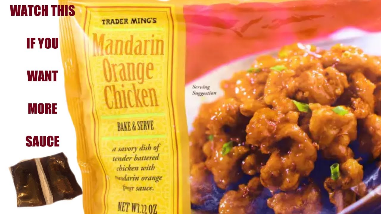 Orange Chicken Hack How To Double The Sauce Trader Joe S Recipes Youtube