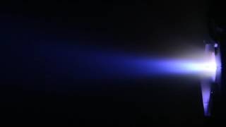 ECR plasma thruster running with mixed CO2 & N2