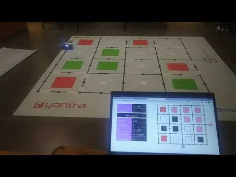 Navigation bot with color sensor and IoT