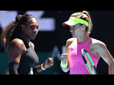 Serena Williams Vs Nicole Gibbs 2017 AO R3 Highlights