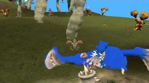 Spore - Killing an Epic Creature