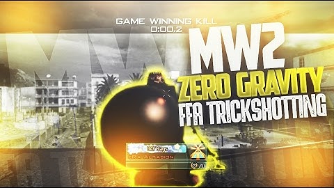 MW2 ZERO GRAVITY FFA TRICKSHOTTING! (6 SHOTS)