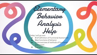 Functional Assessment (Part One)