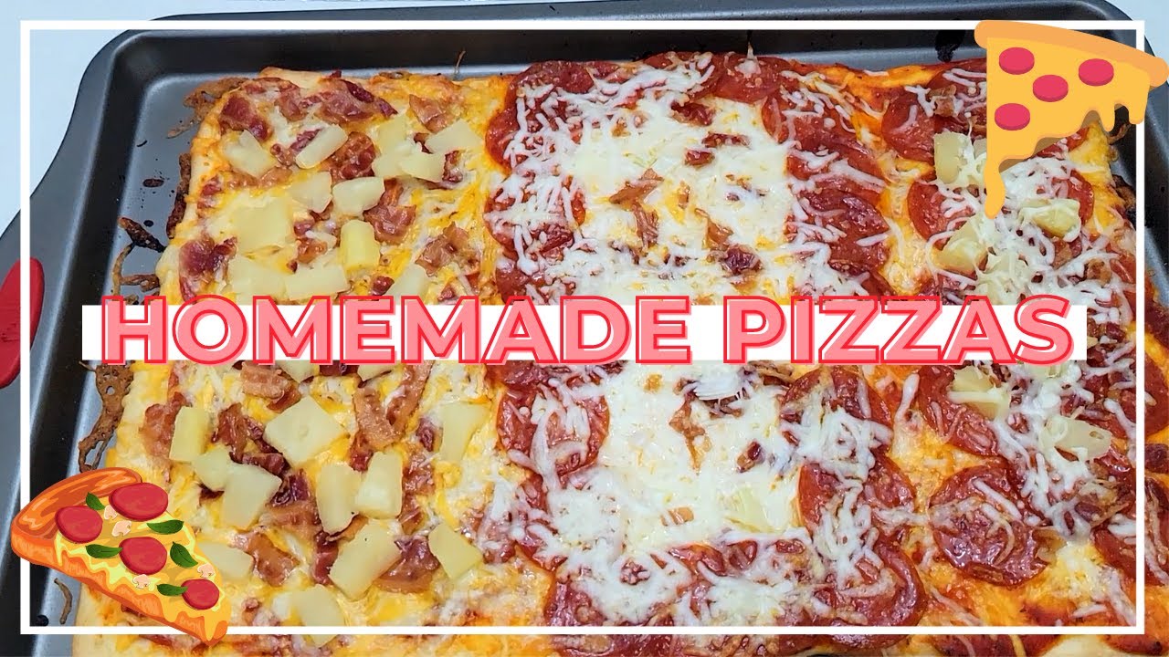 How To Make Homemade Pizza using Pillsbury Pizza Night Kit Easy Pizza