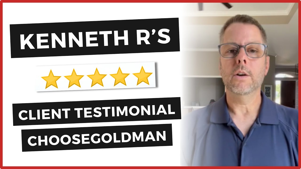 Why I Hired Goldman and Associates Law Firm