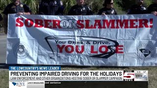 VIDEO: Tri-County police launch ‘Sober or Slammer’ campaign to prevent drunk driving