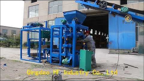 QT4-26 semi automatic block machine from Qingdao HF Industry Co.,Ltd